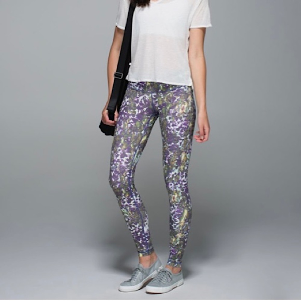 Lululemon Wunder Under Pants Full On Luxtreme Sz 4
